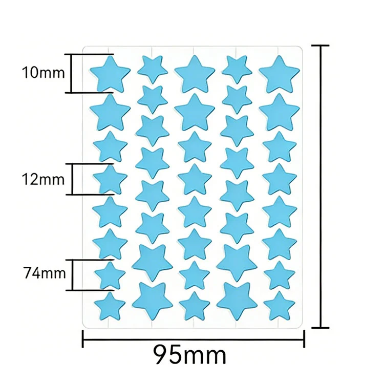 Śliczne naklejki na pryszcze
