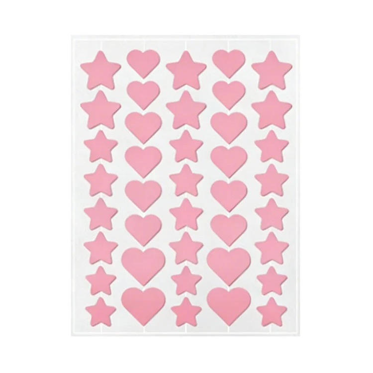 Naklejki punktowe na twarz